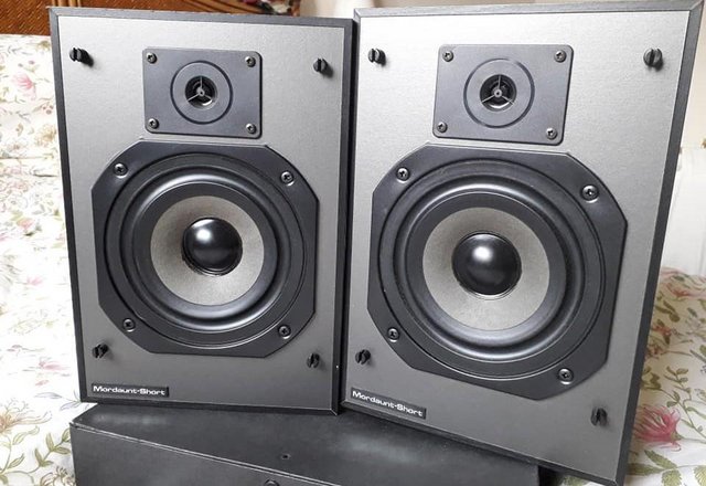 Preview of the first image of Mordaunt Short MS15 hifi compact speakers.