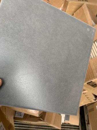 Image 1 of Grey ceramic wall tiles 20 x 20cm square, 5mm thick
