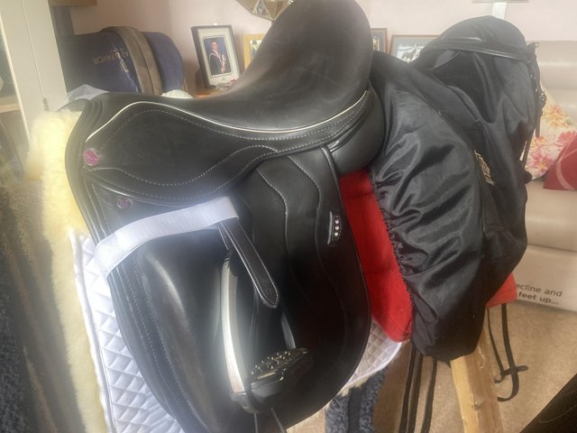 Preview of the first image of Immaculate Ava Dressage Saddle Wide fit.