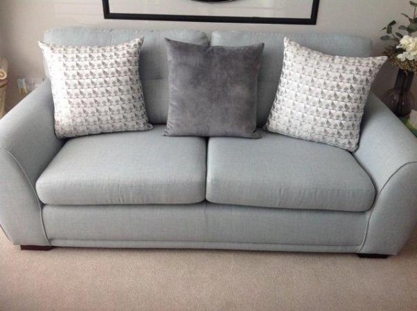 Image 1 of DFS 3 SEATER AND 2 SEATER SOFAS NEVER USED