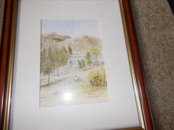 Image 2 of Signed print by Colin Williamson, Blea Tarn