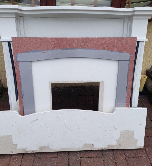 Preview of the first image of Marble Fire surround and hearth.