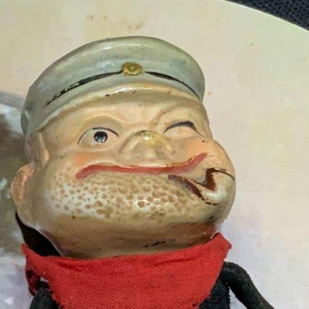 Image 3 of Popeye the Sailor man. Vintage 1940’s Character Doll