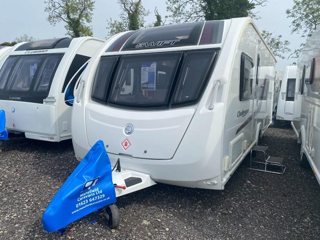 Preview of the first image of Swift Challenger Hi-Style 584, 2014 4 berth caravan.