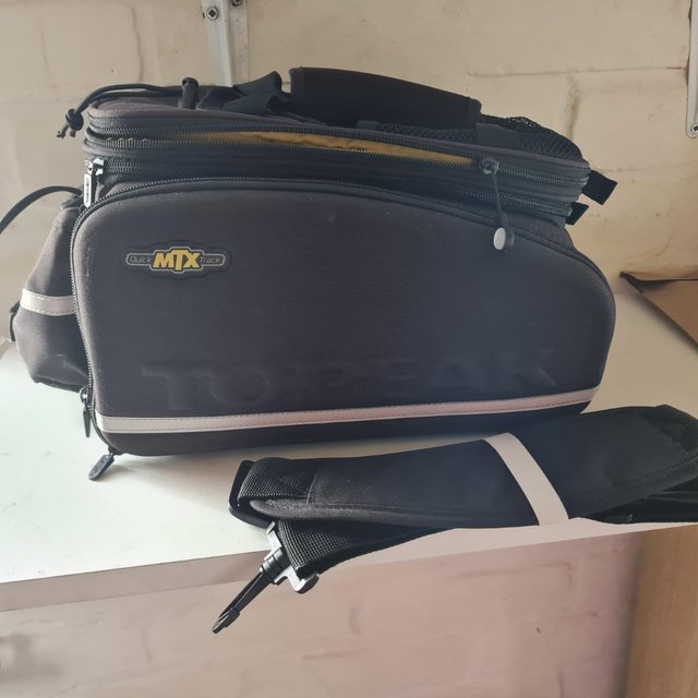 Preview of the first image of Topeak MTX QuickTrack Pannier Bag.