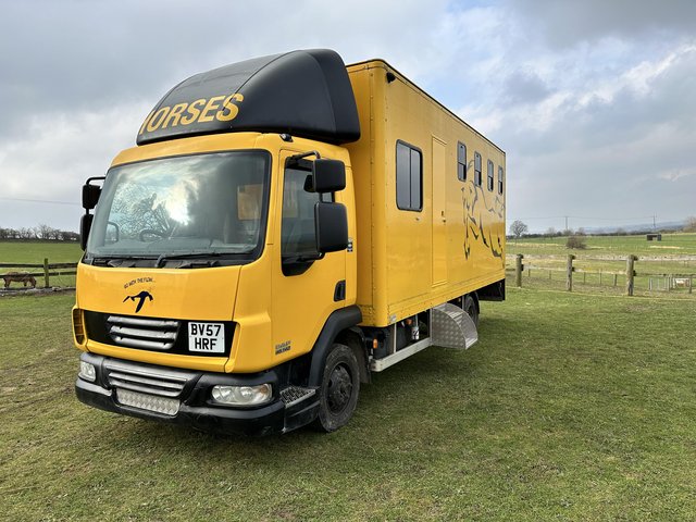 Preview of the first image of 7.5t Horse box for sale, great payload.