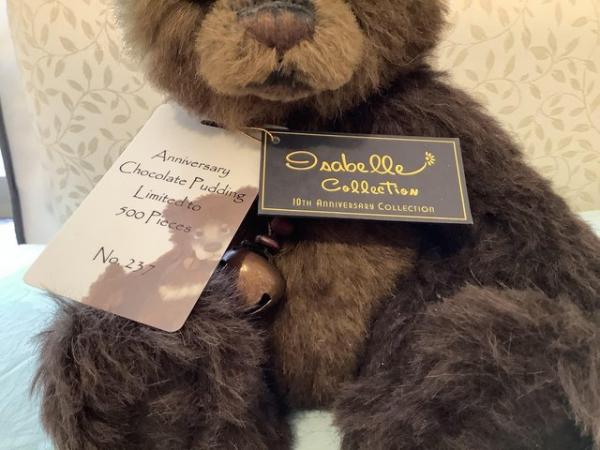 Image 1 of Charlie Bears , Isabell Lee collection“Chocolate Pudding “
