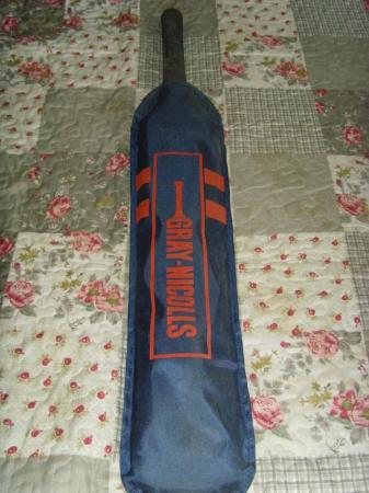 Image 3 of Full size Gray Nicolls cricket bat with new grip & bag