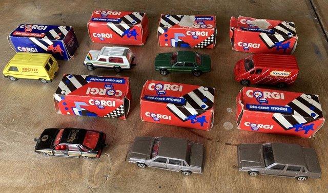 Image 3 of Corgi model cars, collection of seven, for sale