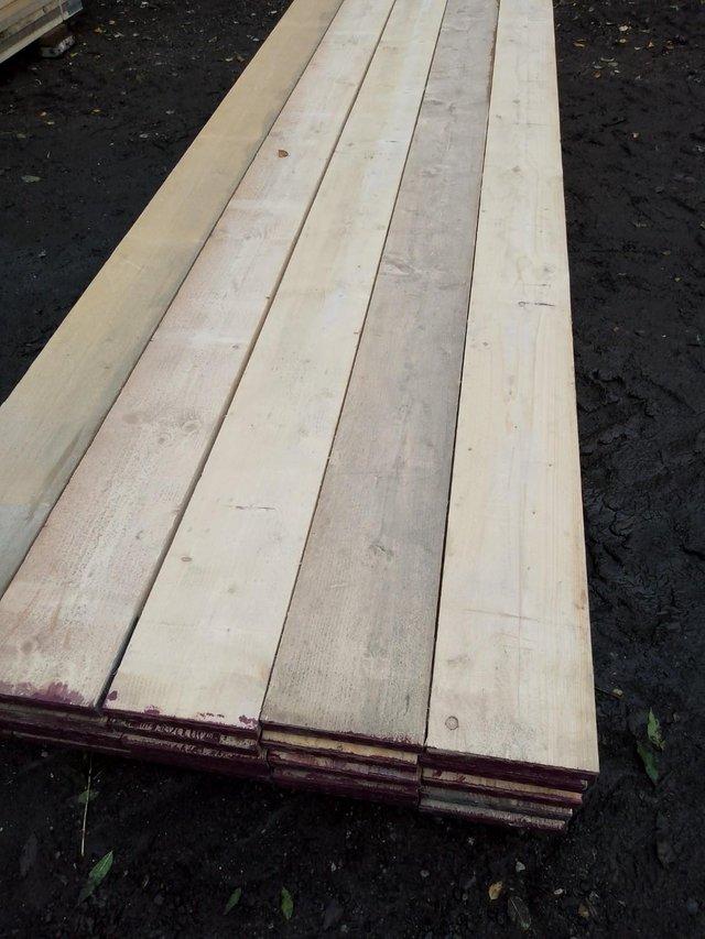 Preview of the first image of USED 13 FT SCAFFOLD BOARDS, MOST ONLY USED ONCE,.