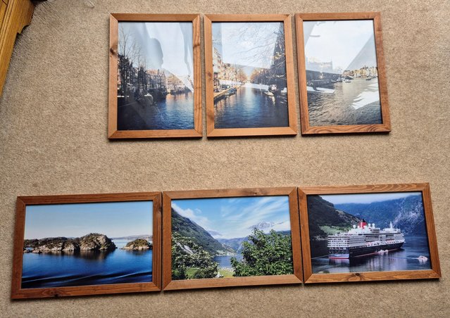 Preview of the first image of Six Wooden Picture Frames.