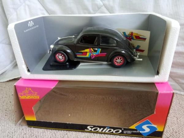 Image 1 of Solido custom collectible diecast V.W. Volkswagen Beetle