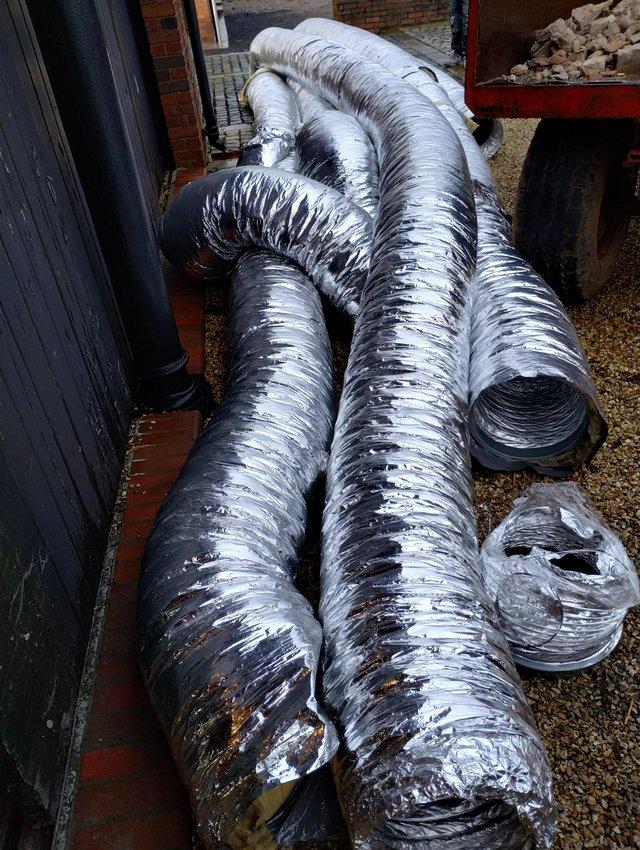 Preview of the first image of Insulated ducting pipe for sale.