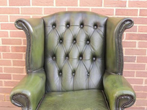 Image 5 of Chesterfield Wingback Armchair (UK Delivery)
