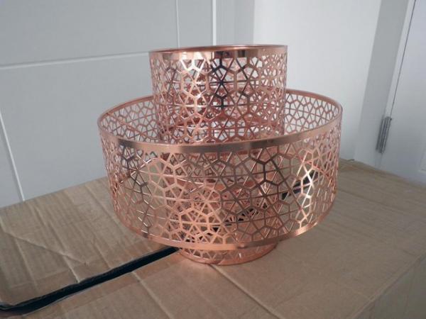 Image 2 of METAL LIGHT SHADE (COPPER / ROSE GOLD)
