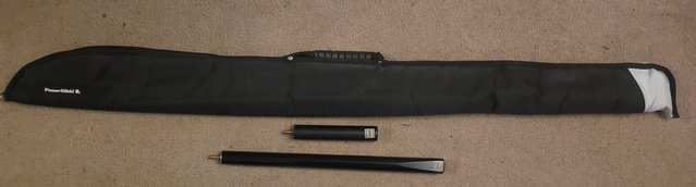Preview of the first image of Pool / Snooker Cue Case with spare handle and extension.