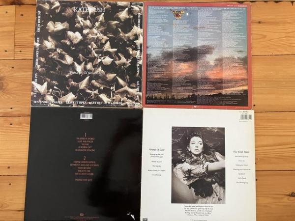 Image 1 of Four Kate Bush 12” vinyl albums