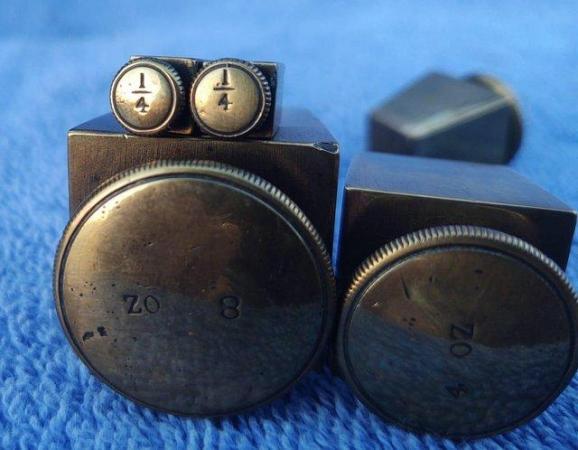 Image 1 of A Set Of 7 Rare Antique Weights