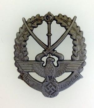 Image 3 of WWII German/Russian Young Cossacks Badge.