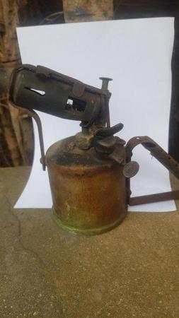 Image 1 of Antique Parafin blow lamp...................................