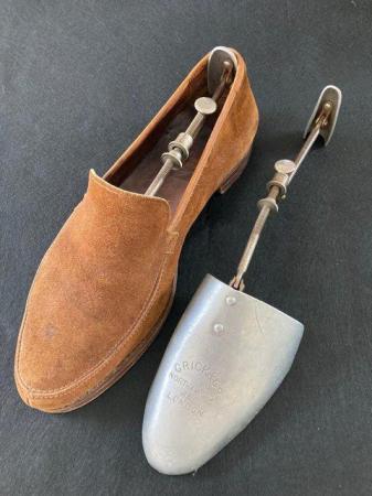 Image 3 of 2 Metal Shoe Trees from the 50s