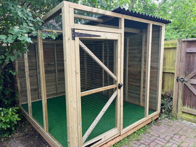 Preview of the first image of 10ft x 8ft catio pet enclosure NEW.