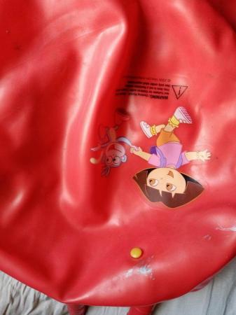 Image 2 of DORA the Explorer bouncy Inflation Children's Toy