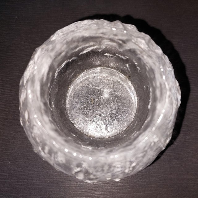 Preview of the first image of Glass tea light holder in new condition.