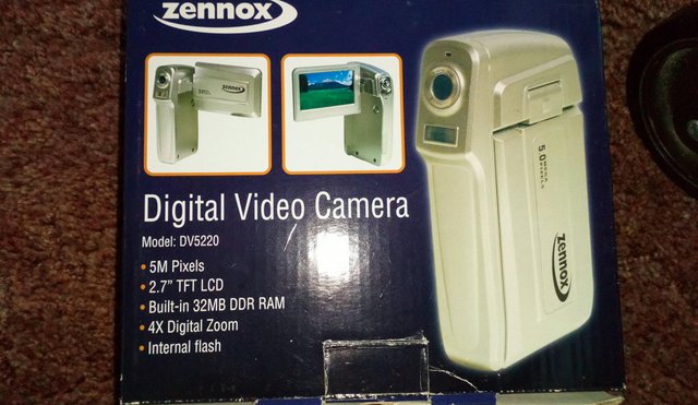 Preview of the first image of Digital video camera  Boxed Small & compact.