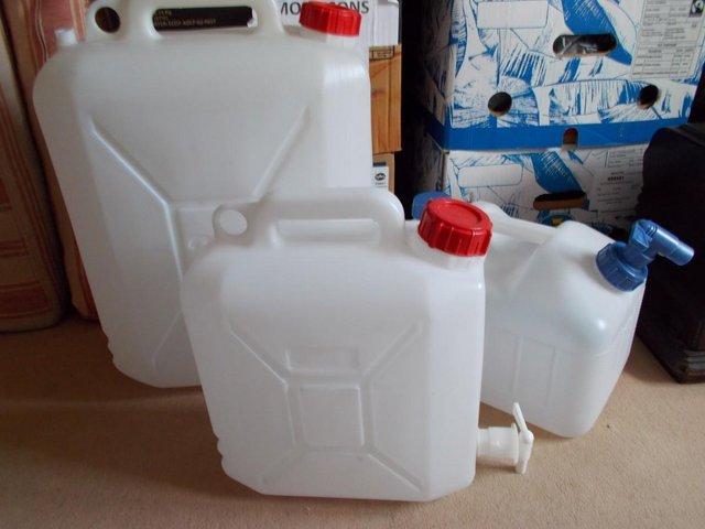 Preview of the first image of 10L 12L & 25L Caravan Camping Motorhome water containers.