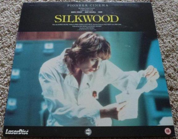 Image 1 of Silkwood, Laserdisc (1983), released 1994