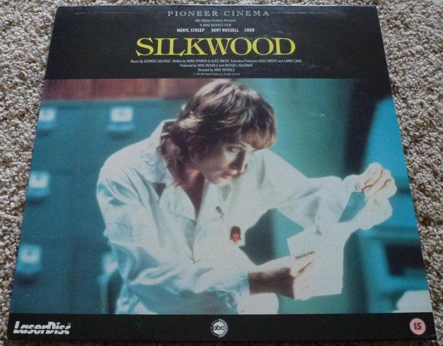 Preview of the first image of Silkwood, Laserdisc (1983), released 1994.