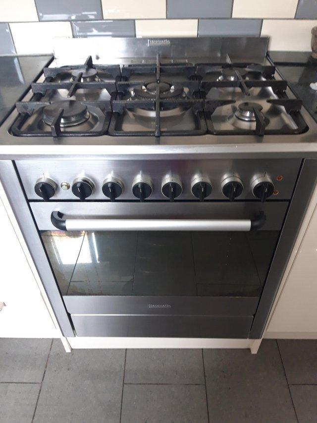 Preview of the first image of 70CM BAUMATIC STAINLESS STEEL COOKER.