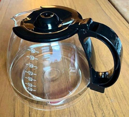 Image 3 of NEW HEATPROOF GLASS COFFEE JUG, 10 CUP CAPACITY