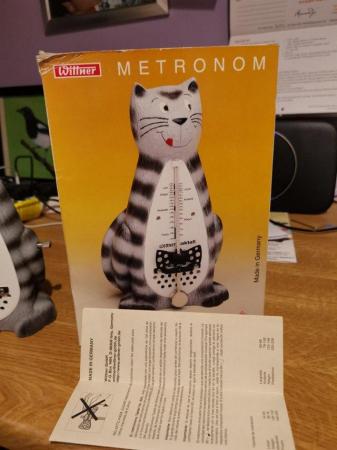 Image 3 of Wittner Cat Metronome No 839021 with Box