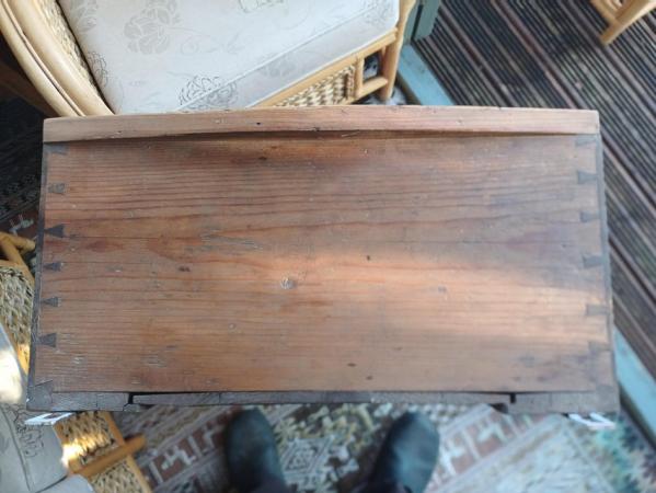 Image 3 of Antique Pine Wall Cabinet