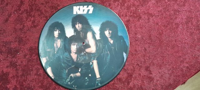 Image 3 of Kiss,"Crazy Nights",1987 U,S,A, Picture Disc Album.