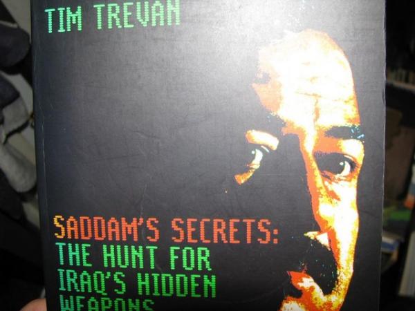 Image 1 of TIM TREVAN  SADDAMS SECRETS SIGNED FIRST EDITION 1999