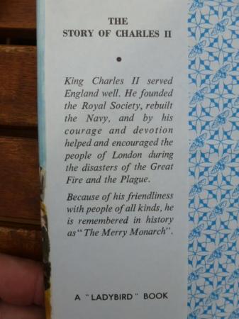 Image 1 of Ladybird book  Title: The Story of Charles II