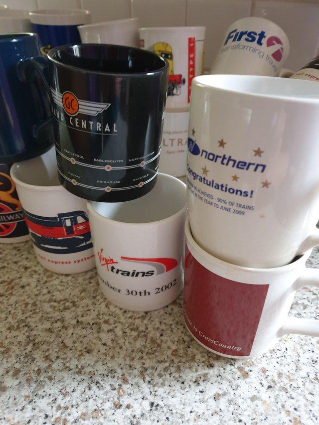 Preview of the first image of 24 Collection of Railway Mugs.