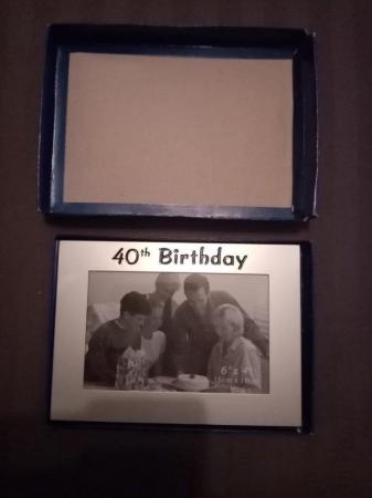 Image 3 of 40th Birthday Picture Frame XXX