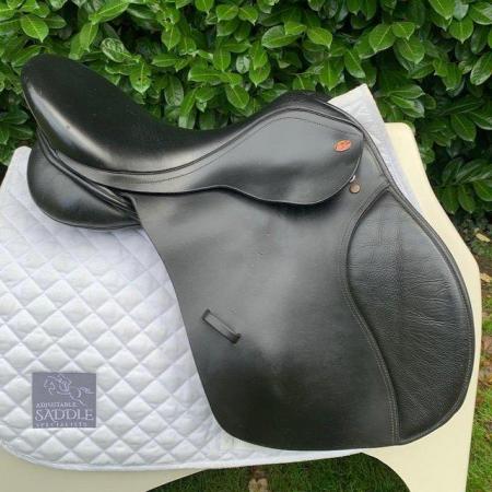 Image 9 of Kent and masters 17.5 inch Gp saddle