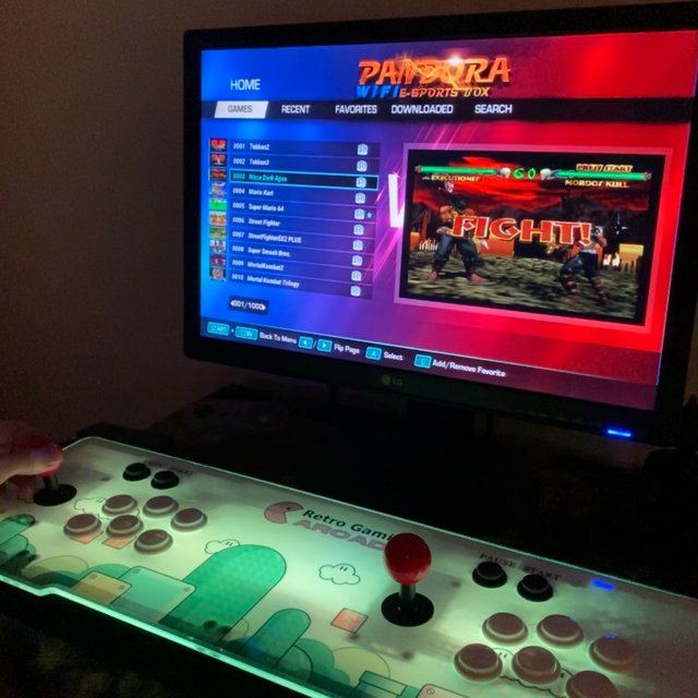 Preview of the first image of Retro Gaming Arcade - 10,000 Games - Home arcade Machine.