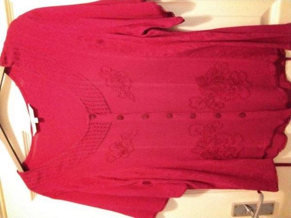 Image 2 of Ladies embroidered  blouse in very light cool material