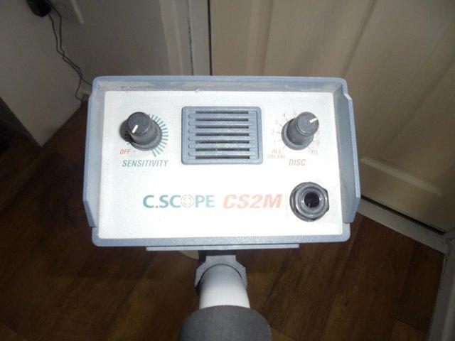Preview of the first image of METAL DETECTOR C SCOPE CS 2M EXC CONDITION.