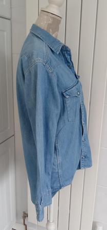 Image 5 of A (Reject) Levi Strauss Denim Shirt Size Small.