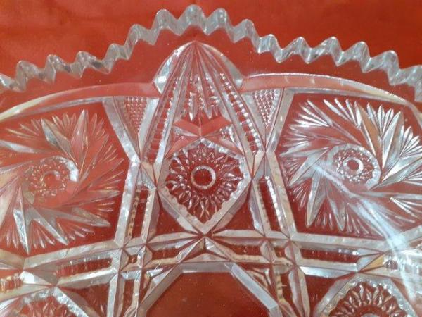 Image 2 of Lead Crystal Bowl by Riihimaki of Finland
