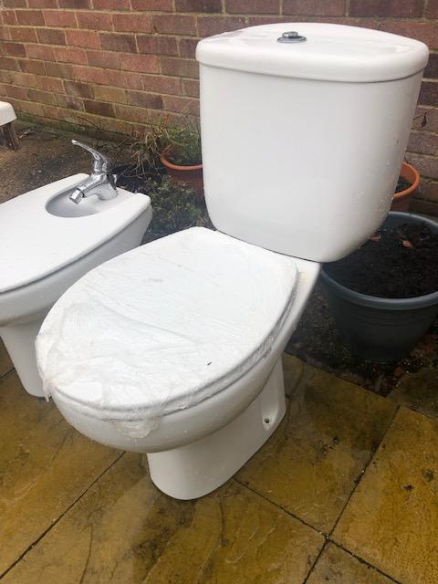 Preview of the first image of ROCA toilet with seat/lid.