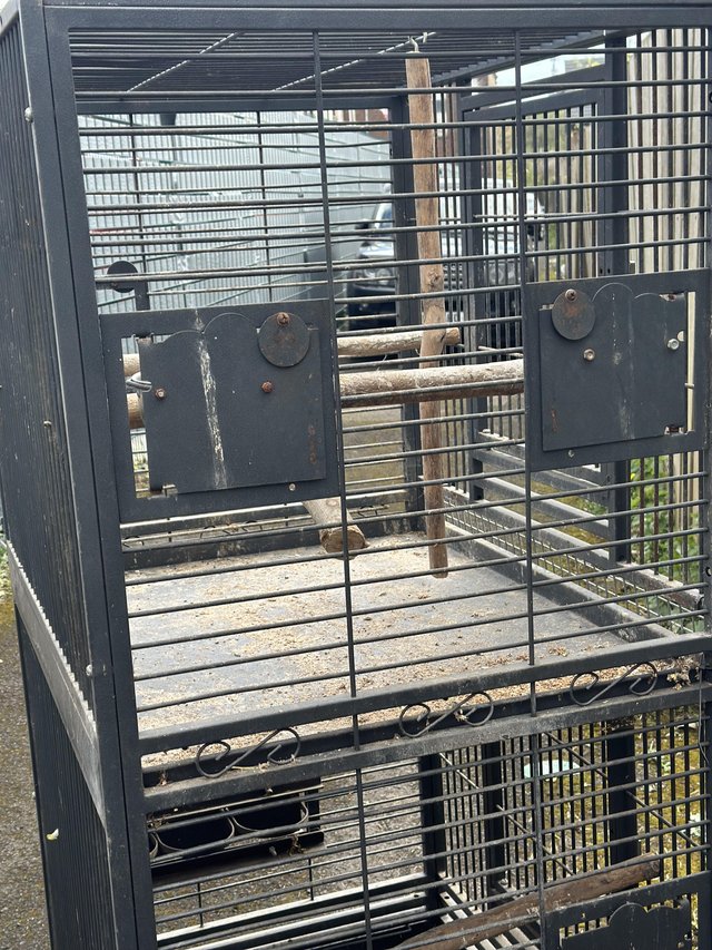 Preview of the first image of Parrot cages for sale used condition.