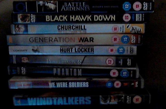 Image 1 of Selection of War / Military DVDs